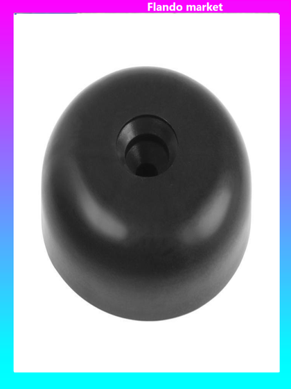 !09 Набор из 20-ти штук - Опора ТУНДРА под шуруп №2, Н=15 мм, черная