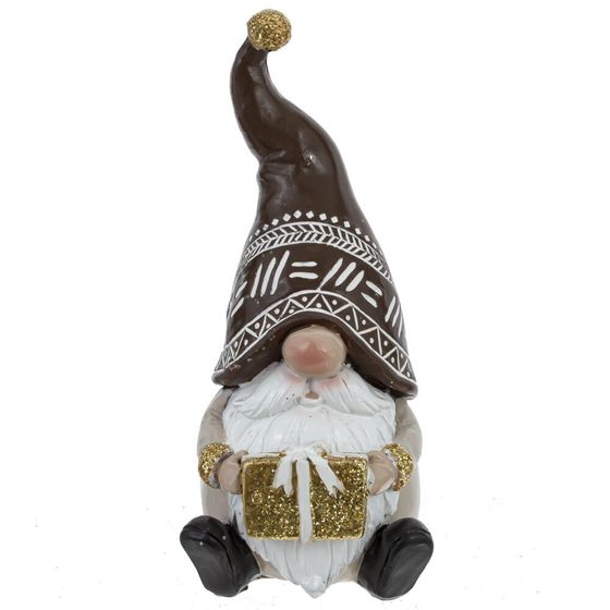 Фигурка декоративная &quot;Гном&quot;, L7 W7 H14 см, 2в.