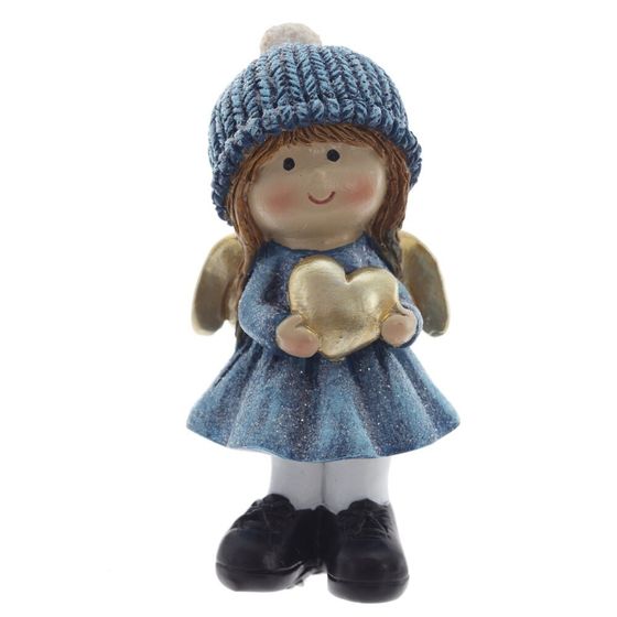 Фигурка декоративная "Ангел", L4,5 W4,5 H9,5 см, 2в.