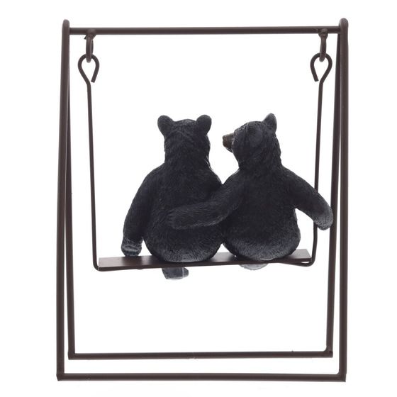 Фигурка декоративная &quot;Медведи&quot;, L14 W6,5 H18 см