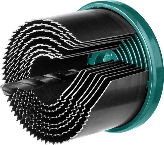 Набор коронок Kraftool 29580-H7-42 по дереву d=25,32,38,45,50,56,62мм длина:42см 7предметов для дрелей