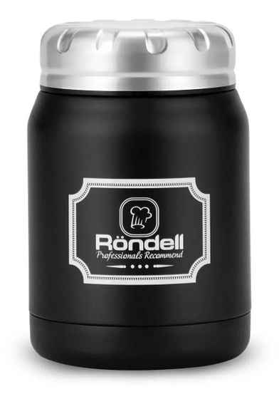 Термос для еды Rondell Picnic RDS-942 0.5л. черный