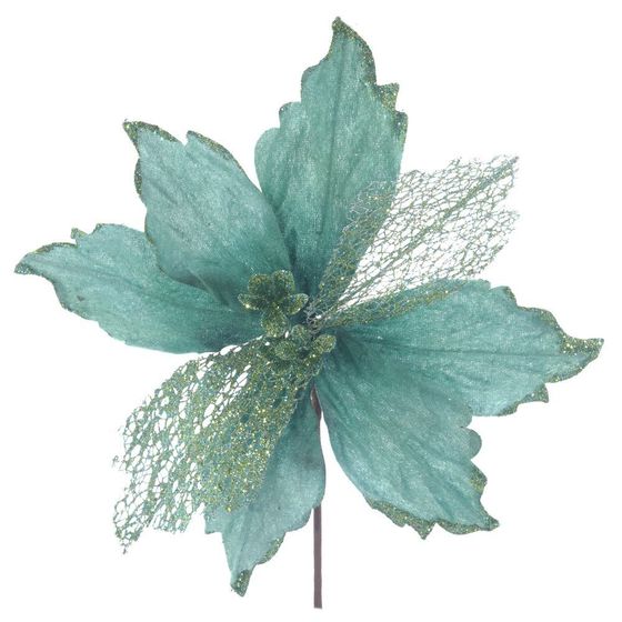 Цветок искусственный &quot;Пуансеттия&quot;, L30 W30 H29 см