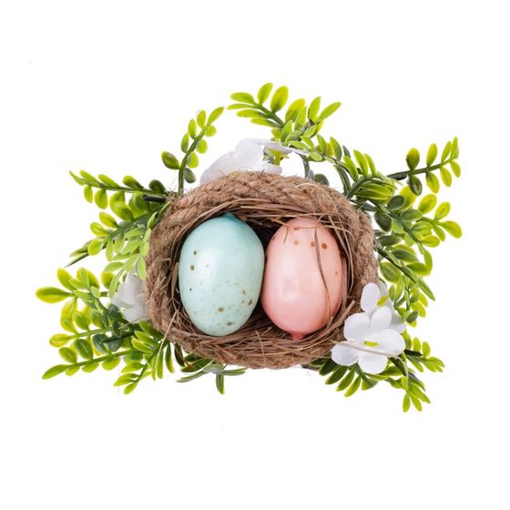 Изделие декоративное (вставка) "Гнездо" (11*7,5*6), L11 W7,5 H31 см