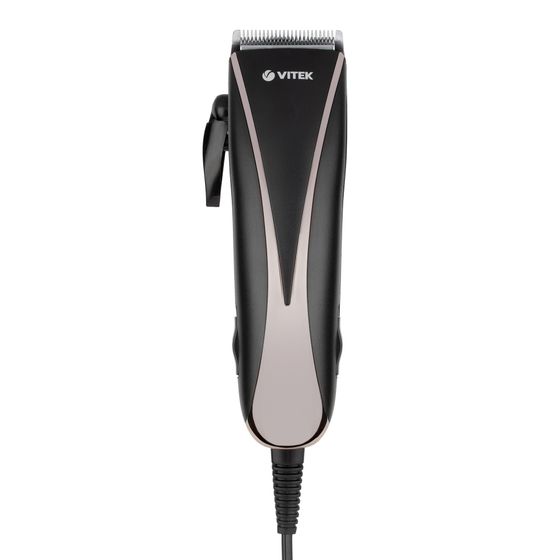 Машинка для стрижки Vitek VT-2511 BK сеть (насадок 4шт) черный