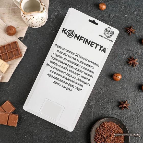 !09 Форма для шоколада и конфет «Полусфера», 28×14 см, 36 ячеек, ячейка 2×1 см