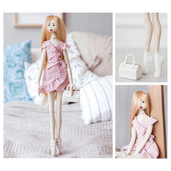 Мягкая кукла «Кейт», набор для шитья 29.7x21x0.5 см.