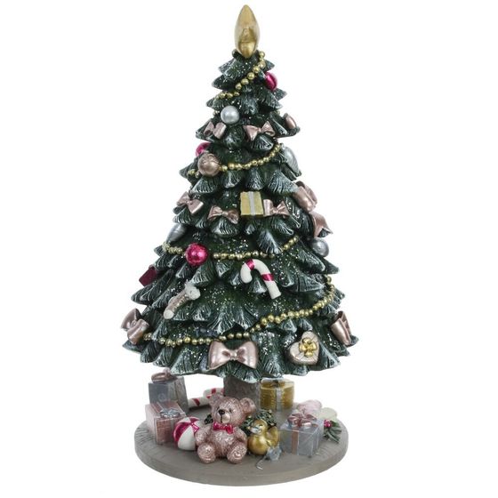 Фигурка декоративная &quot;Ёлочка&quot; (движение, музыка), L12 W12 H22 см