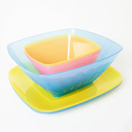 Салатник НУВО 3.5л квадратный