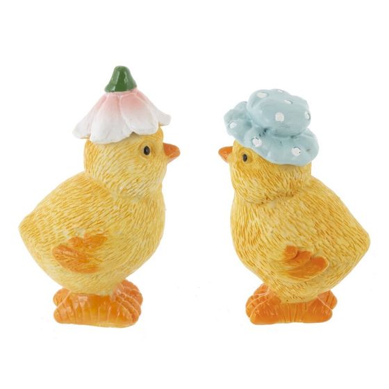 Набор из 2-х фигурок декоративных &quot;Цыпленок&quot; (3*3,5*6), L10 W3 H12 см