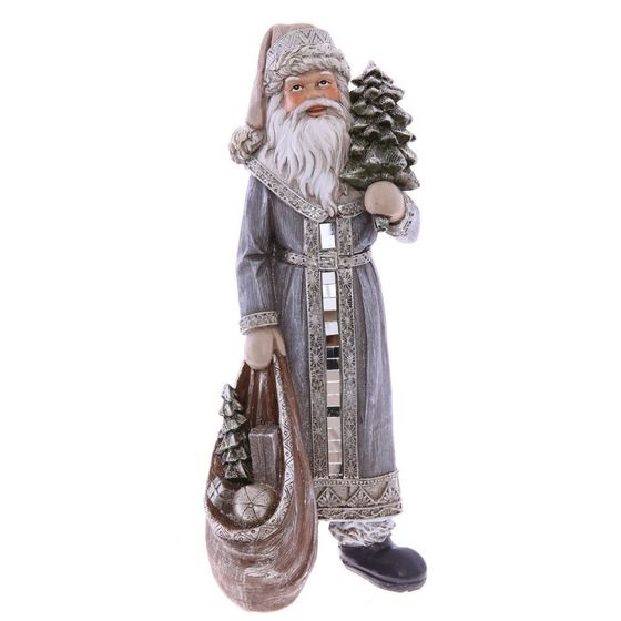 Фигурка декоративная &quot;Дед Мороз&quot;, L13 W11,5 H31,5 см