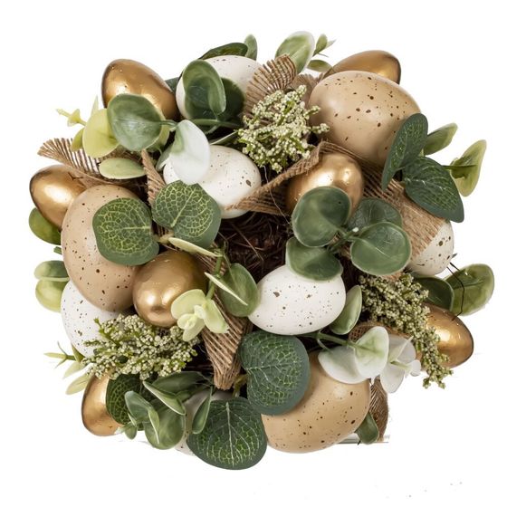 Цветочная композиция &quot;Пасхальная&quot;, L19 W17 H19 см