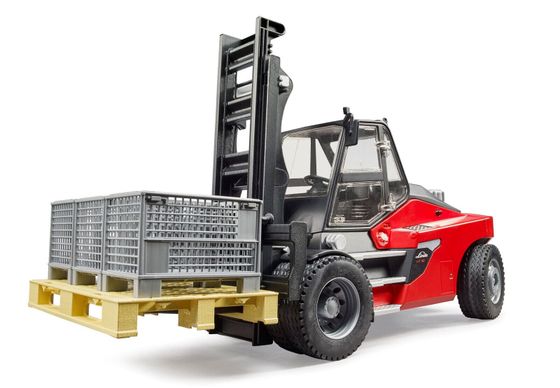 Bruder Linde HT160 - Forklift - 3 yr(s) - Acrylonitrile butadiene styrene (ABS) - Black - Red