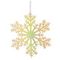 Украшение новогоднее &quot;Снежинка&quot;, L21 W0,1 H21 см, 3в.