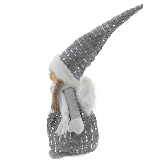 Игрушка набивная &quot;Ангел&quot;, L19 W12 H45/24 см, 2в.