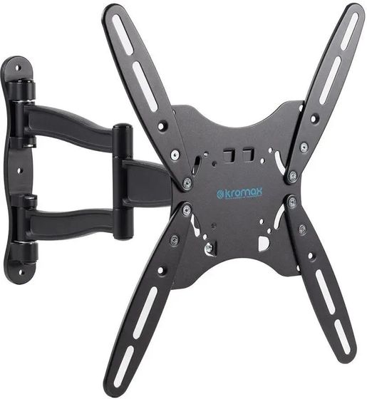 Кронштейн для телевизора Kromax TECHNO-5 серый 15&quot;-55&quot; макс.35кг настенный поворот/наклон
