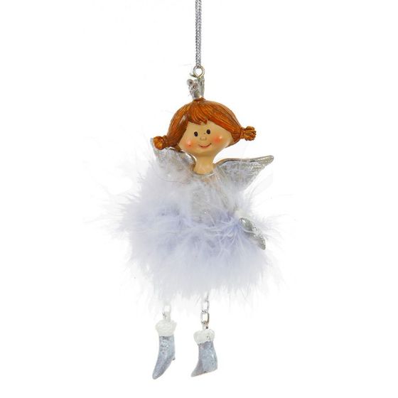 Украшение новогоднее &quot;Ангелочек, L5 W5 H11 см, 2в.