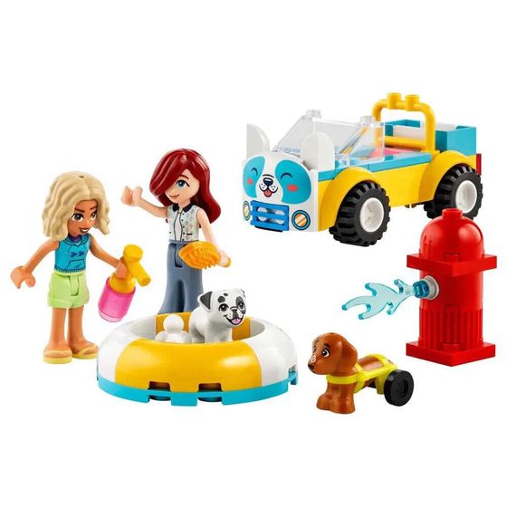 LEGO Mobile Dog Grooming Construction Game