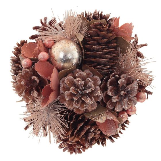 Изделие декоративное &quot;Новогодняя композиция&quot;, L18 W18 H17 см