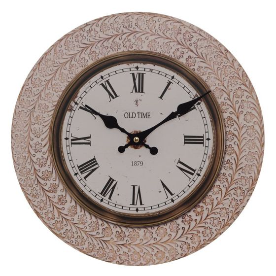 Часы настенные декоративные, Д33,5 Ш4 В34 см, (1xАА не прилаг.)