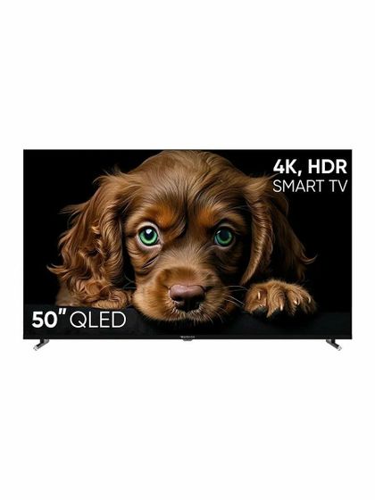 Телевизор QLED 50&quot; Topdevice TDTV50DQ08U_BK черный SmartTV