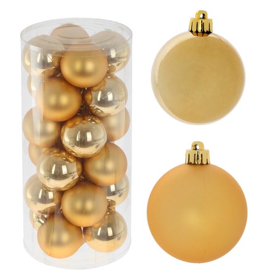 Набор из 24шт Украшение новогоднее &quot;Шар&quot;, D 6 см, L14,5 W14,5 H31 см