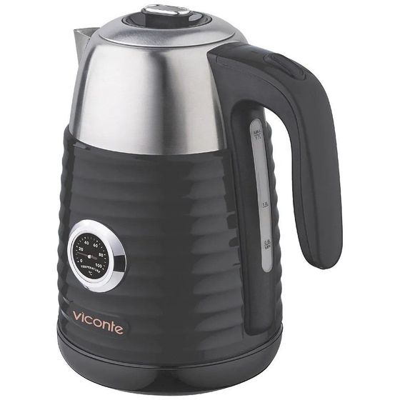 Чайник электрический Viconte VC-3330 1,7л 2200т черный