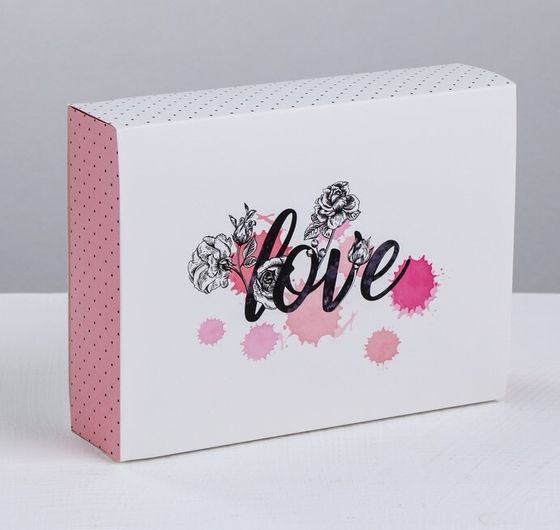 Коробка для сладостей «LOVE», 2 штуки 20 × 15 × 5 см