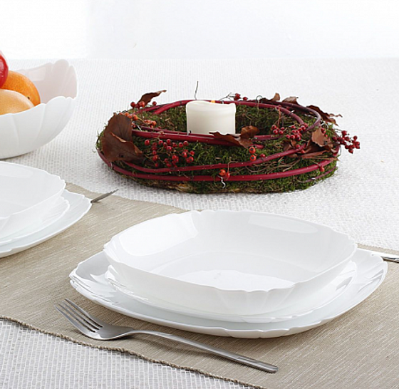 Тарелка суповая ЛОТУСИЯ 22см