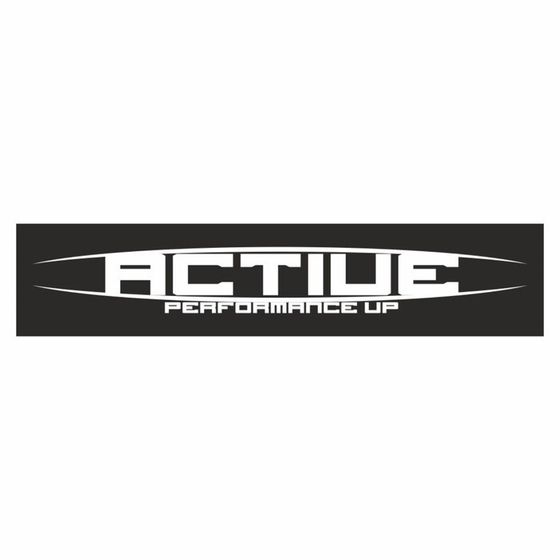 Полоса на лобовое стекло &quot;ACTIVE&quot;, черная, 1300 х 170 мм