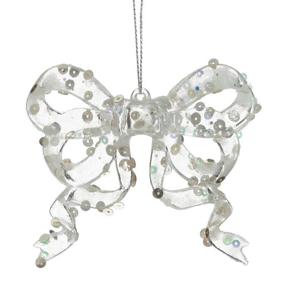 Украшение новогоднее &quot;Бант&quot;, L9 W2 H8 см