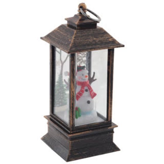 Изделие декоративное "Фонарь" с подсветкой (3хАG13), L5,5 W5,5 H12,5 см,