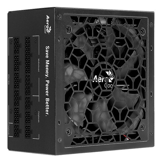 Блок питания 850W ATX Aerocool AERO BRONZE 850M 12cm fan (20+4)pin 2x(4+4)pin 4xPCI-E 6xSATA 4xMolex RTL