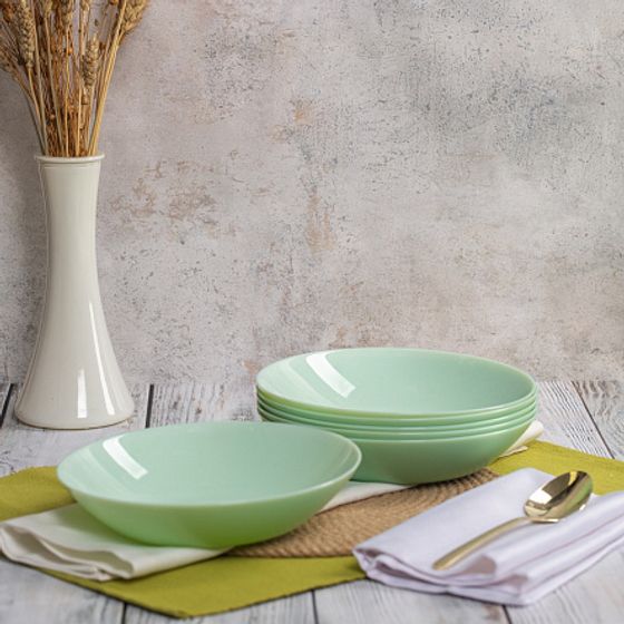 Тарелка обеденная ZELIE PARADISE GREEN 25см