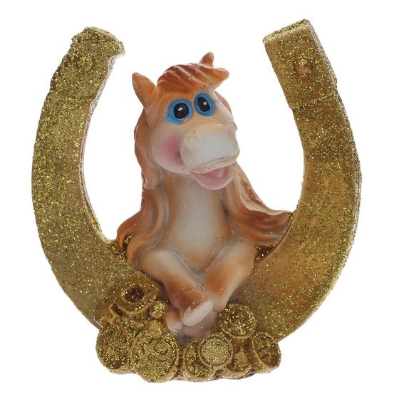 Фигурка декоративная &quot;Лошадка&quot;, L6,5 W4 H7 см, 4в.