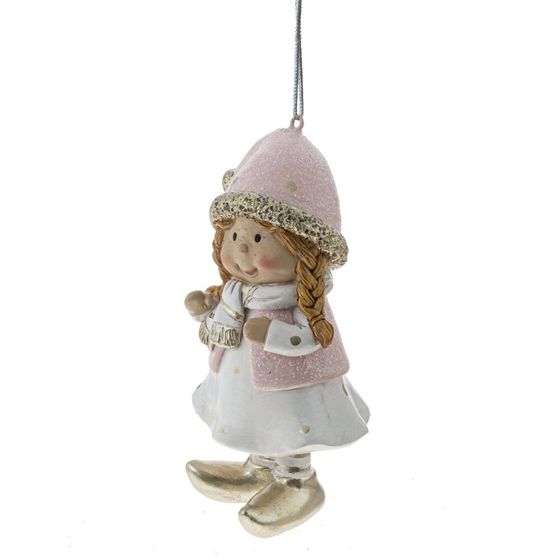 Фигурка декоративная подвесная &quot;Ребёнок&quot;, L6 W5 H11 см, 2в.
