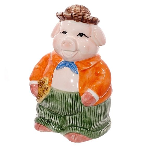 Копилка &quot;Свинка&quot;, Д11 Ш9,5 В17,5 см, 2в