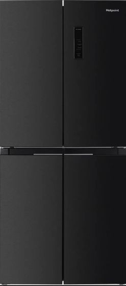 Холодильник Hotpoint HFL4 522I XBR черный, трехкамерный (Side-by-Side)