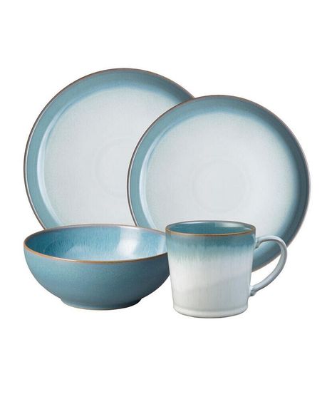 Azure Haze 16-Pc Dinnerware Set, Service for 4