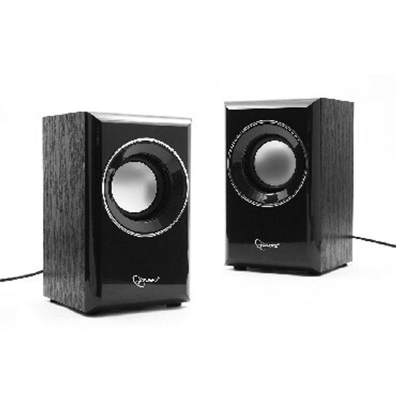 Колонки 2.0 Gembird SPK-204 6Вт черный