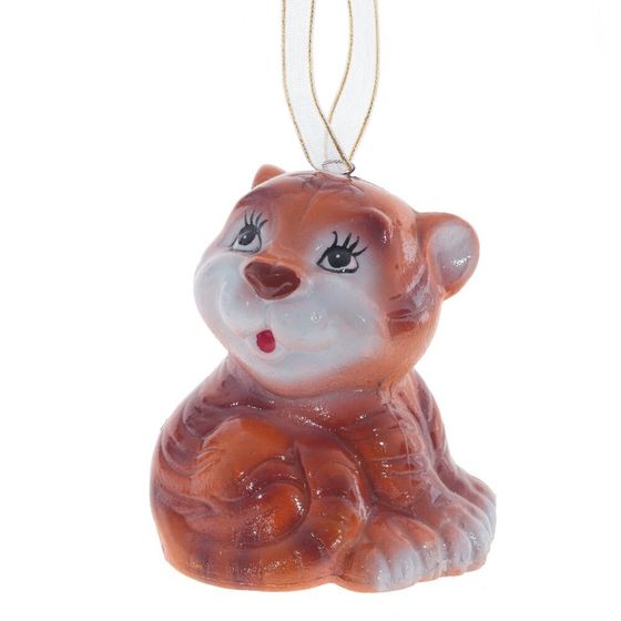 Изделие декоративное подвесное &quot;Тигрёнок&quot;, L6 W7 H4,5 см, 4в.