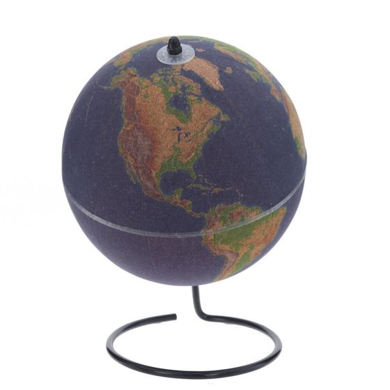 Изделие декоративное &quot;Глобус&quot;, Д14 Ш14 В19 см