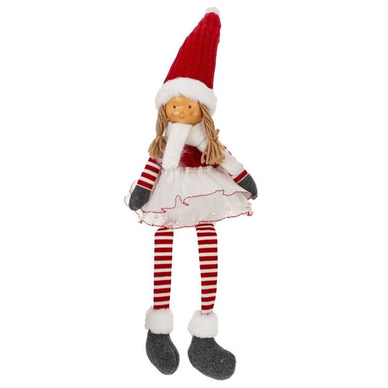 Игрушка набивная &quot;Девочка&quot;, L16 W8 H60/22 см, 4в.