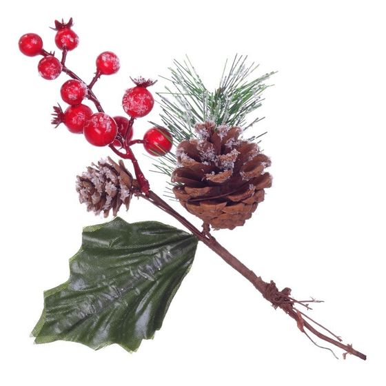 Изделие декоративное &quot;Ветка&quot;, L9,5 W6 H20 см, 4в.