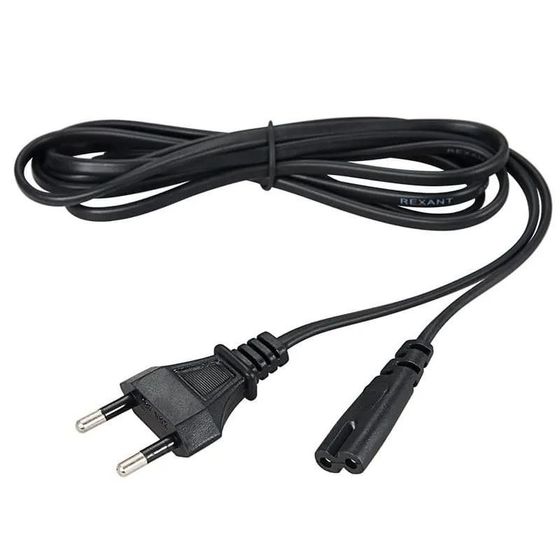 Кабель питания Rexant СЕЕ 7/16 - IEC 320 C7 1.8м для PS5 черный (11-1101)