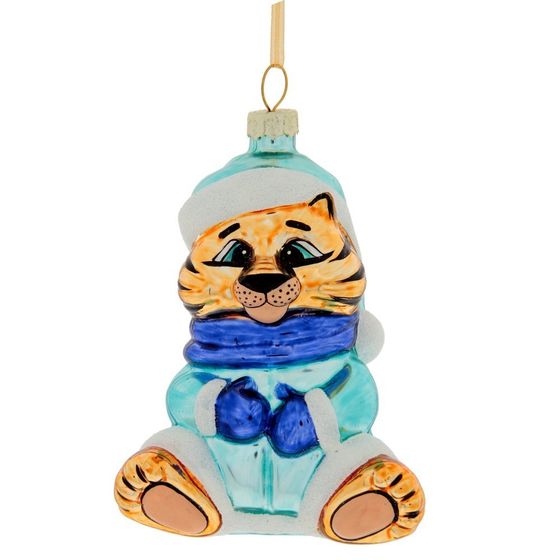 Украшение новогоднее &quot;Тигр&quot;, L8 W6 H12 см, 4в.