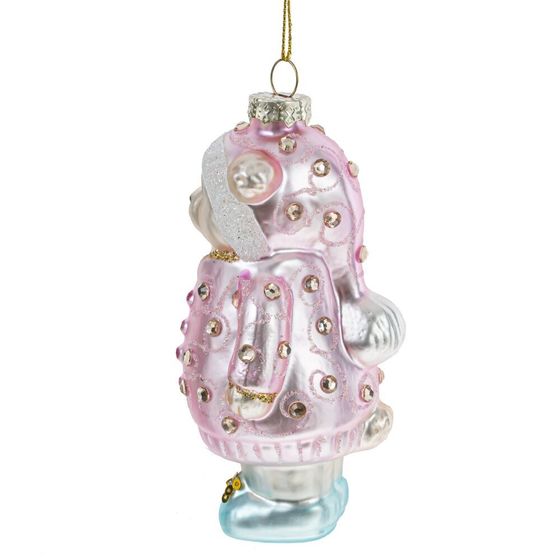 Украшение новогоднее "Медвежонок", L6 W7 H13,5 см