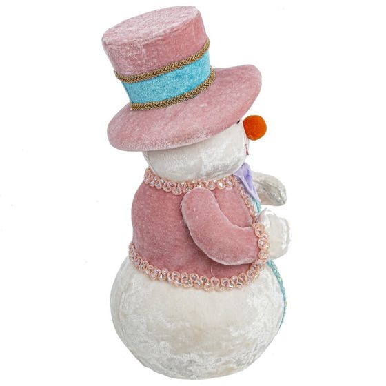 Фигурка декоративная &quot;Снеговик&quot;, L13 W14 H27 см