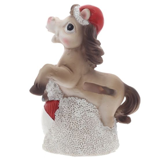 Копилка "Лошадка", L11 W7 H14 см, 2в.