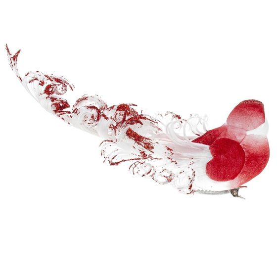 Изделие декоративное &quot;Птичка&quot;, L15 W4,5 H5,5 см, 2в.